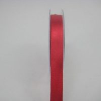 15 MM X 22.5 METRES SATIN RIBBON IN RED- IF QUANTITY IS MORE THAN 10 ROLLS PAY £1.05 A ROLL