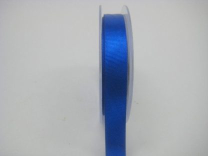 15 MM X 22.5 METRES SATIN RIBBON IN ROYAL BLUE- IF QUANTITY IS MORE THAN 10 ROLLS PAY £1.05 A ROLL