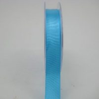 15 MM X 22.5 METRES SATIN RIBBON IN TURQUOISE- IF QUANTITY IS MORE THAN 10 ROLLS PAY £1.05 A ROLL