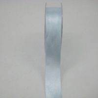 RS25MM 25 MM X 22.5 METRES SATIN RIBBON IN BABY BLUE- IF QUANTITY IS MORE THAN 5 ROLLS PAY £1.59 A ROLL