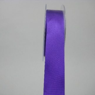 RS25PP 25 MM X 22.5 METRES SATIN RIBBON IN PURPLE- IF QUANTITY IS MORE THAN 5 ROLLS PAY £1.59 A ROLL