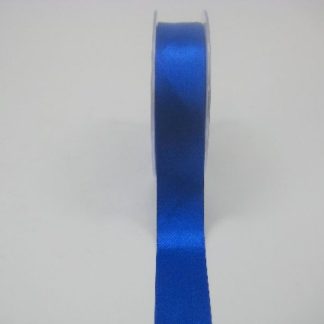 RS25RY 25 MM X 22.5 METRES SATIN RIBBON IN ROYAL BLUE- IF QUANTITY IS MORE THAN 5 ROLLS PAY £1.59 A ROLL