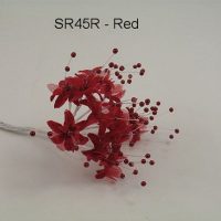 SR45R  BABIES BREATH RED
