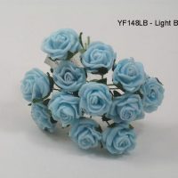 YF148LB  MINI TEA ROSE IN LIGHT BLUE